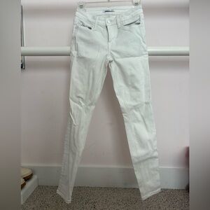 Level 99 Classic White Denim